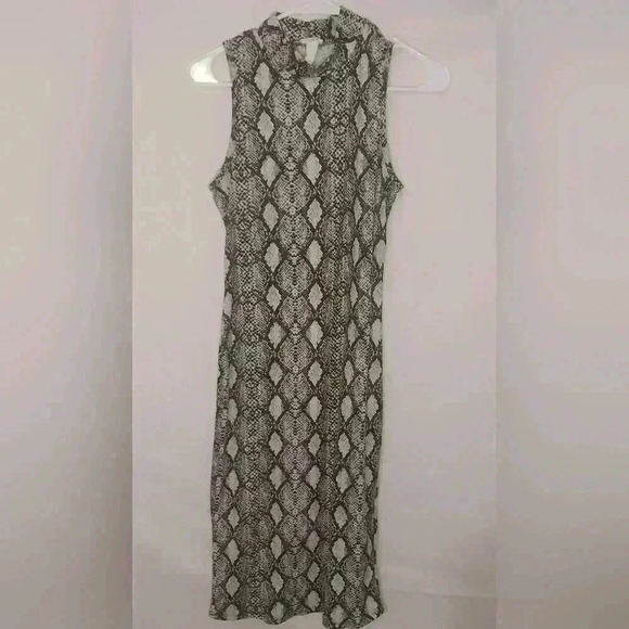 Caution To The Wind Dresses & Skirts - Caution to the Wind, Snake Print Dress, Size M